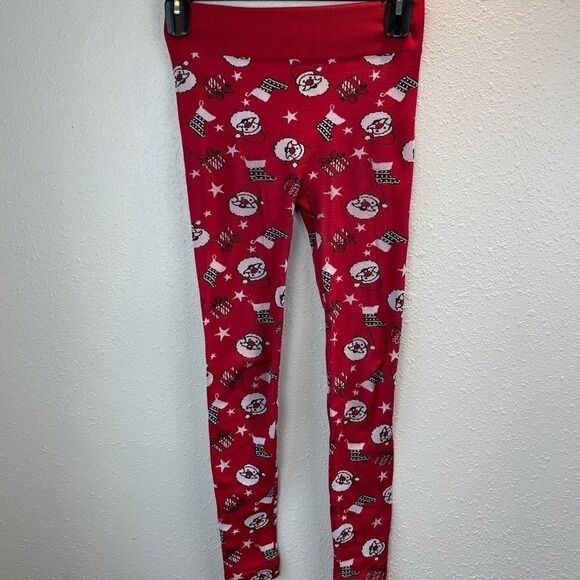 No Boundary Santa Pajama Pants Size M - Picture 1 of 5